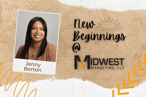 Jenny Borton - graphic designer at Midwest Marketing